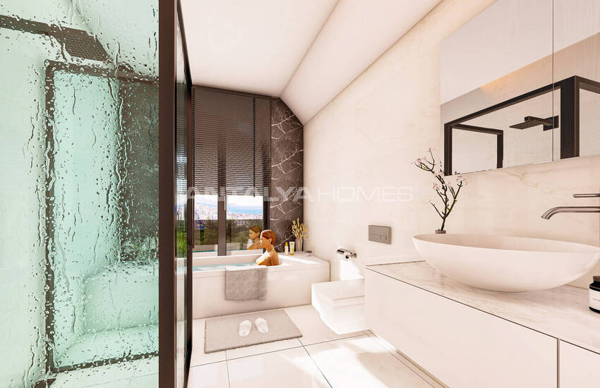 Chic Detached Houses 350 M From the Sea in Payallar Alanya 16