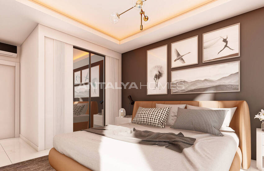 Chic Detached Houses 350 M From the Sea in Payallar Alanya 13