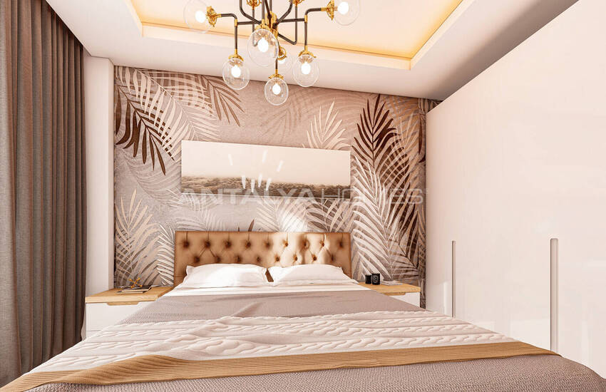 Chic Detached Houses 350 M From the Sea in Payallar Alanya 15