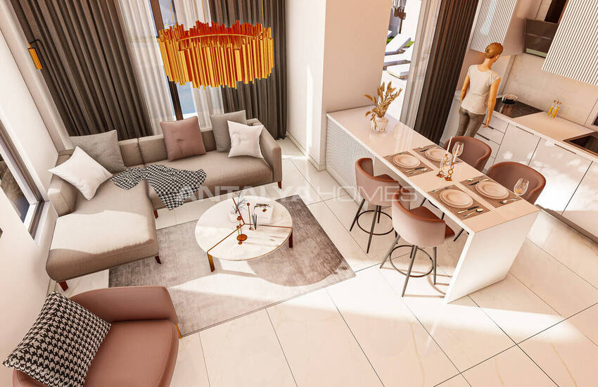 Chic Detached Houses 350 M From the Sea in Payallar Alanya 8