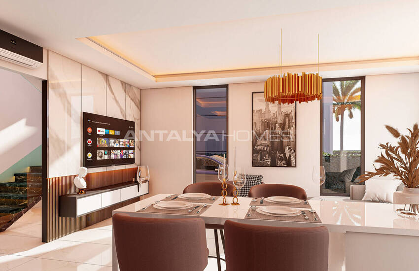 Chic Detached Houses 350 M From the Sea in Payallar Alanya 10