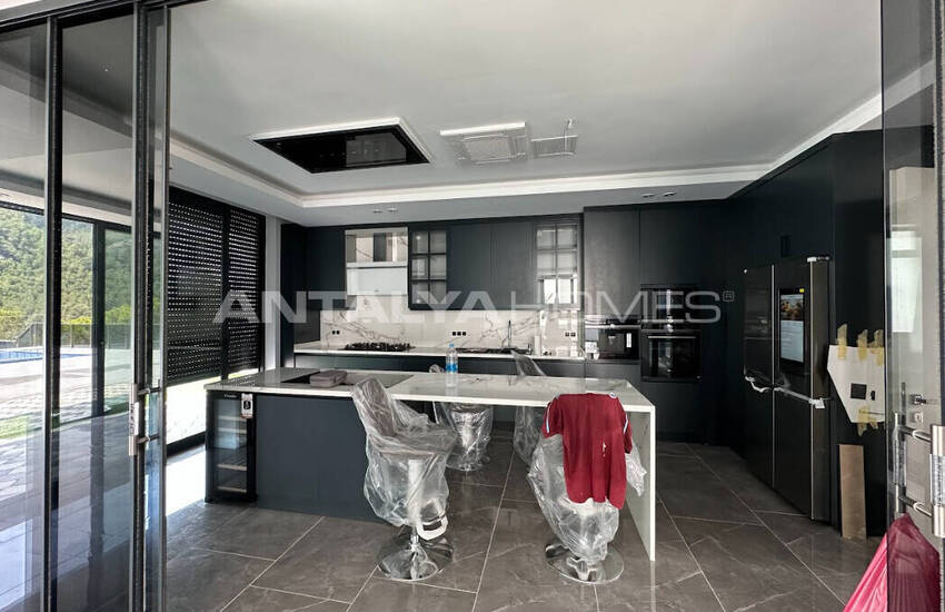 Maison Individuelle Élégante Avec Piscine Privée À Alanya Tepe 45