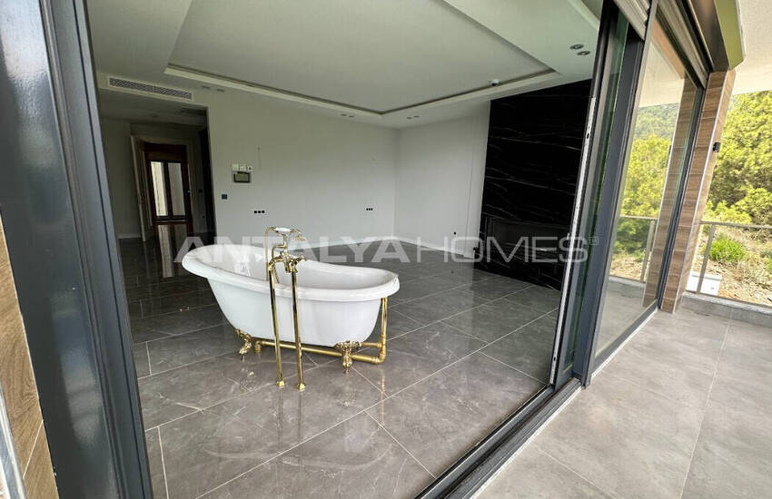 Maison Individuelle Élégante Avec Piscine Privée À Alanya Tepe 41