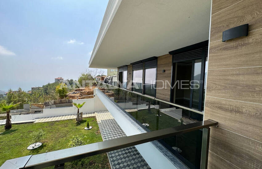 Maison Individuelle Élégante Avec Piscine Privée À Alanya Tepe 48