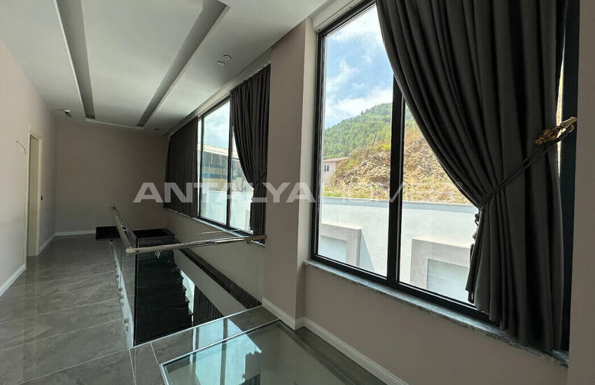 Maison Individuelle Élégante Avec Piscine Privée À Alanya Tepe 36