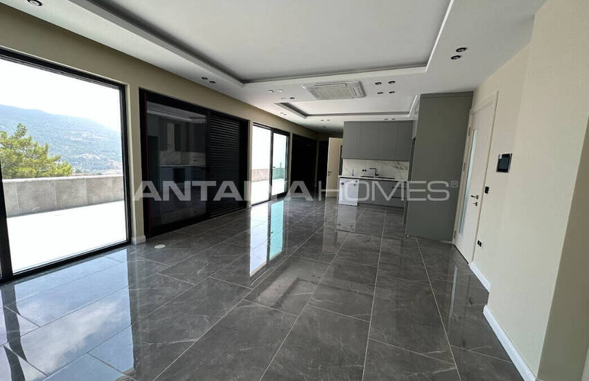 Maison Individuelle Élégante Avec Piscine Privée À Alanya Tepe 24