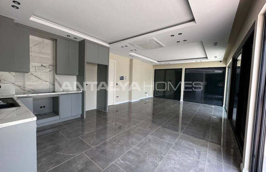 Maison Individuelle Élégante Avec Piscine Privée À Alanya Tepe 25