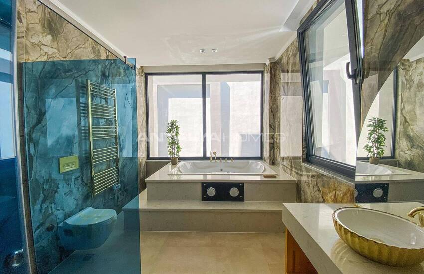 Maison Individuelle Élégante Avec Piscine Privée À Alanya Tepe 31