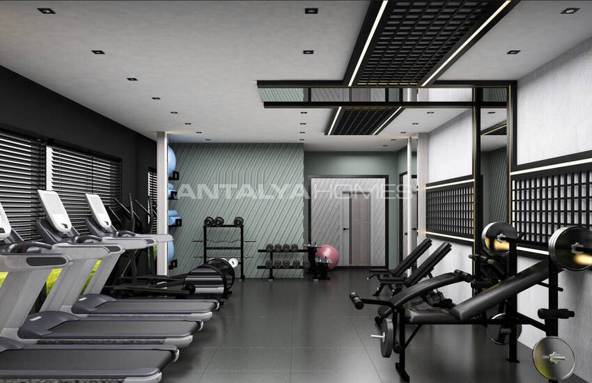 Alanya Avsallar'da Havuzlu Sitede Deniz Manzaralı Daireler 14