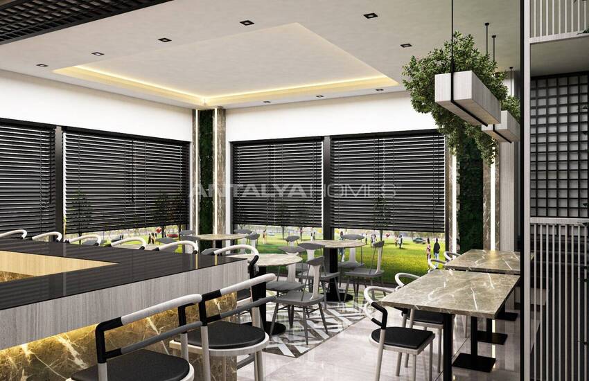 Alanya Avsallar'da Havuzlu Sitede Deniz Manzaralı Daireler 15