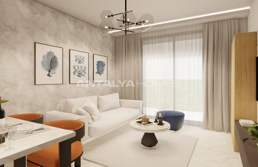 Alanya Mahmutlar'da Zengin Ortak Olanaklı Sitede Daireler 10