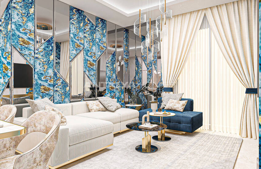 Квартиры в Проекте Рядом с Морем в Алании Демирташ 23