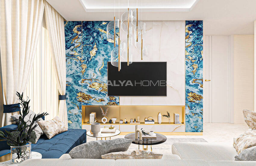 Квартиры в Проекте Рядом с Морем в Алании Демирташ 25