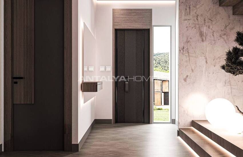 Houses with Spacious High Ceiling Design in Antalya Dosemealti 27