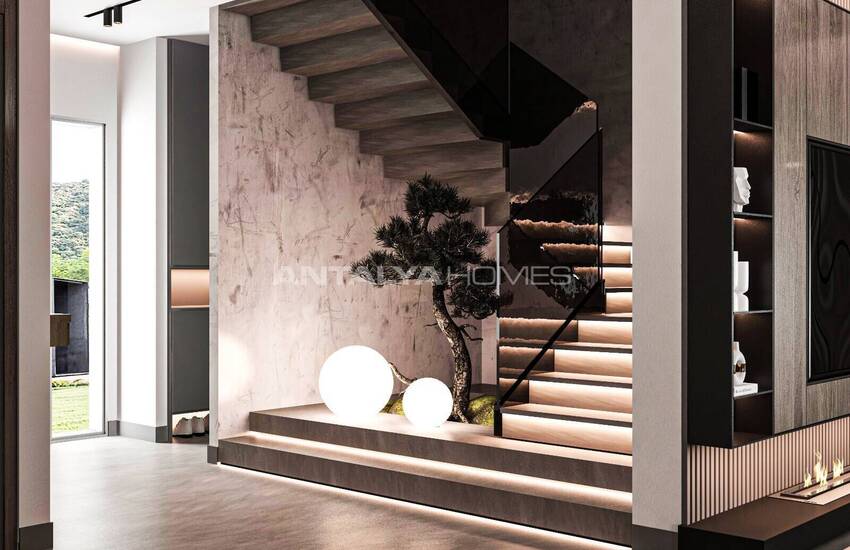 Houses with Spacious High Ceiling Design in Antalya Dosemealti 28