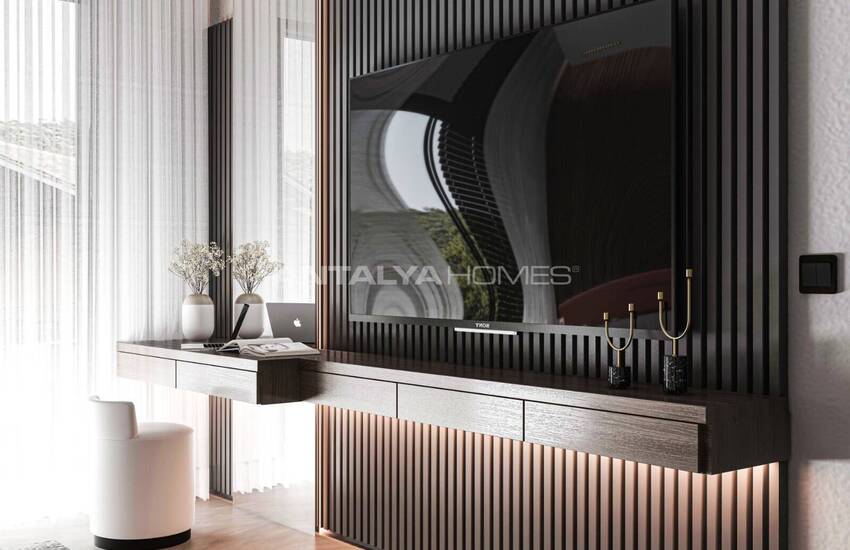 Houses with Spacious High Ceiling Design in Antalya Dosemealti 22