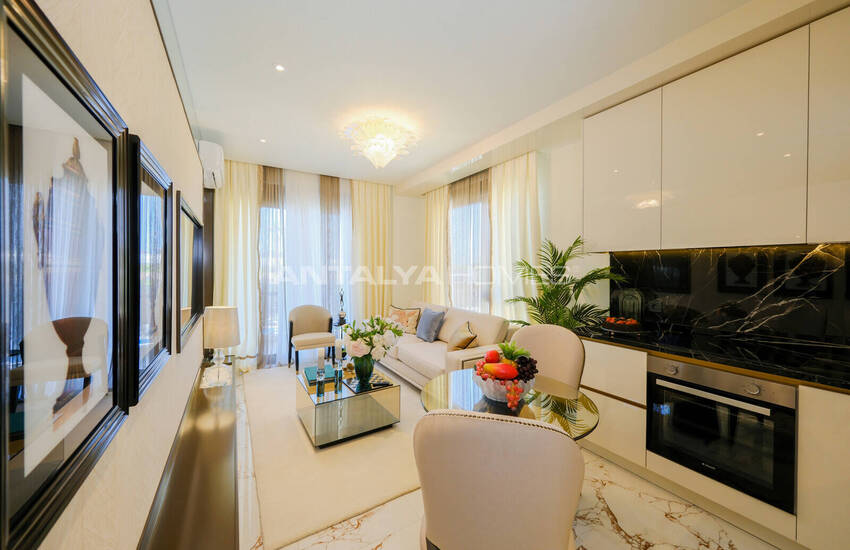 New Build Real Estate in Hotel Concept Complex in Alanya Oba 16