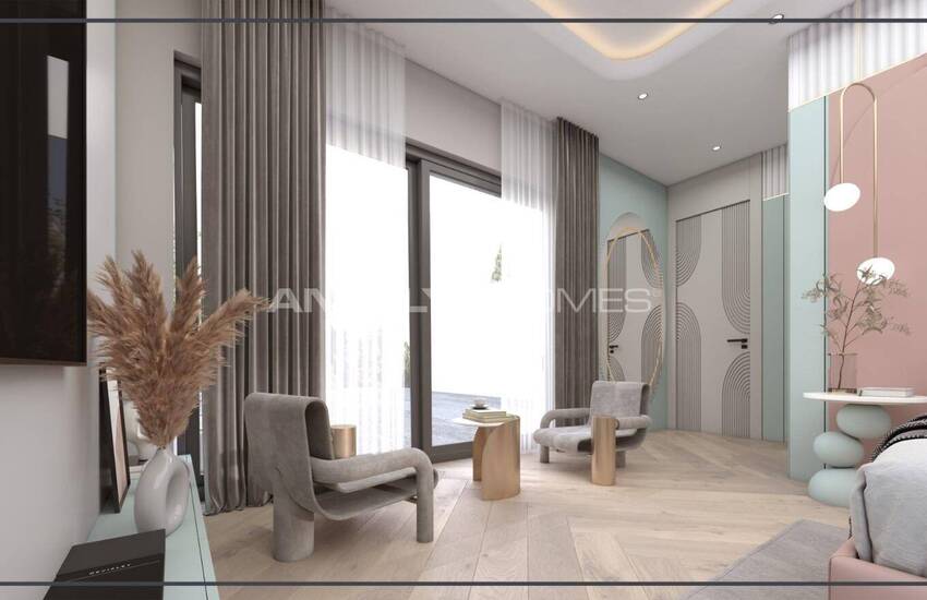 Antalya Döşemealtı'nda Dağ Manzaralı ve Özel Havuzlu Villa 23