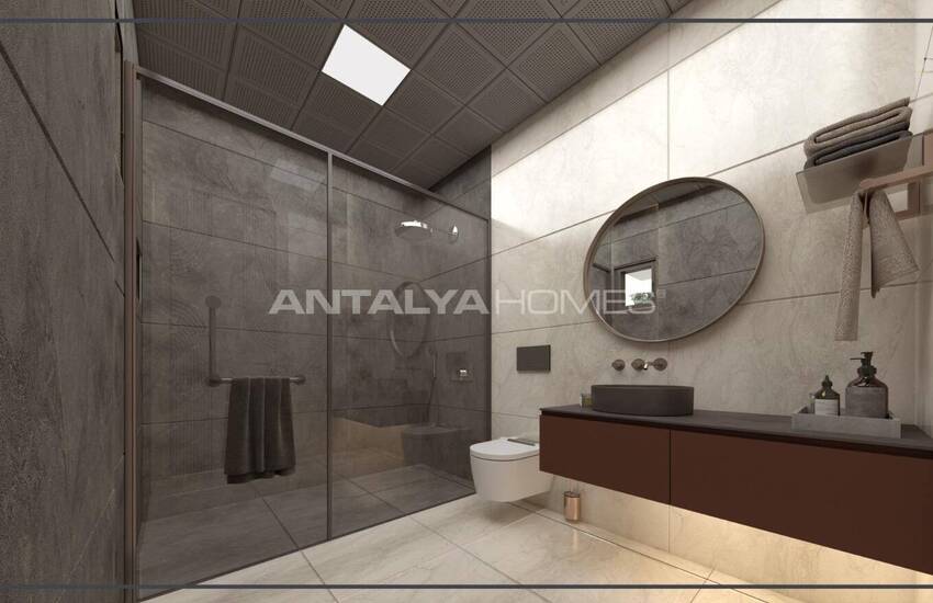 Antalya Döşemealtı'nda Dağ Manzaralı ve Özel Havuzlu Villa 18
