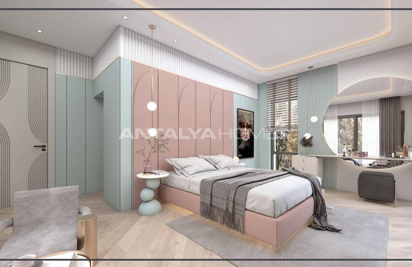 Antalya Döşemealtı'nda Dağ Manzaralı ve Özel Havuzlu Villa 15