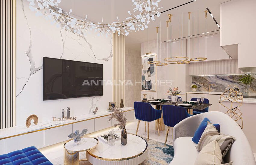 Nouvelle Propriétés Dans Un Complexe Complet À Alanya Tosmur 42