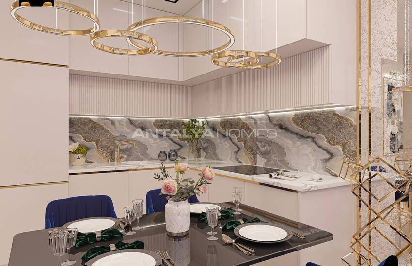 Nouvelle Propriétés Dans Un Complexe Complet À Alanya Tosmur 45