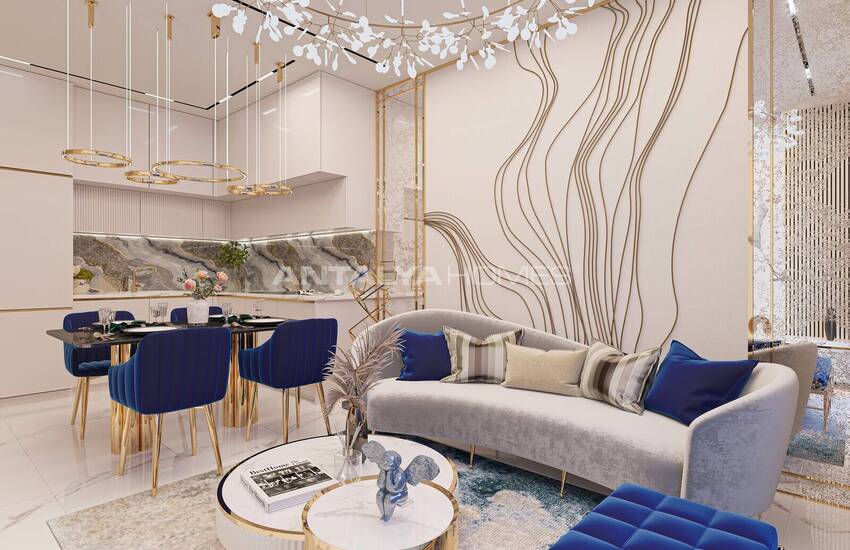 Nouvelle Propriétés Dans Un Complexe Complet À Alanya Tosmur 41