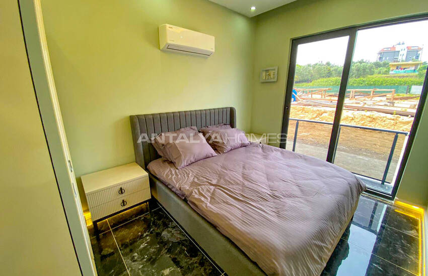 Alanya Avsallar'da Plaja Yakın Şık Tasarımlı Daireler 27