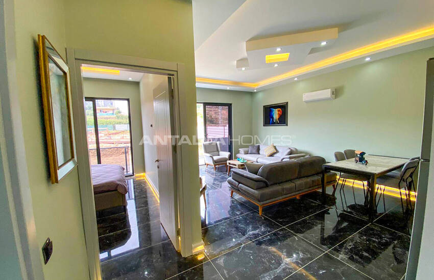 Alanya Avsallar'da Plaja Yakın Şık Tasarımlı Daireler 25