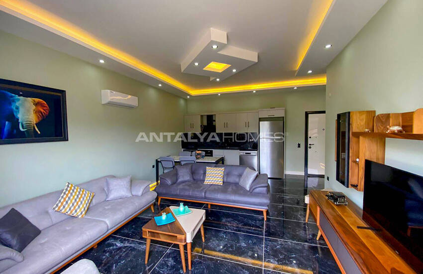 Alanya Avsallar'da Plaja Yakın Şık Tasarımlı Daireler 21