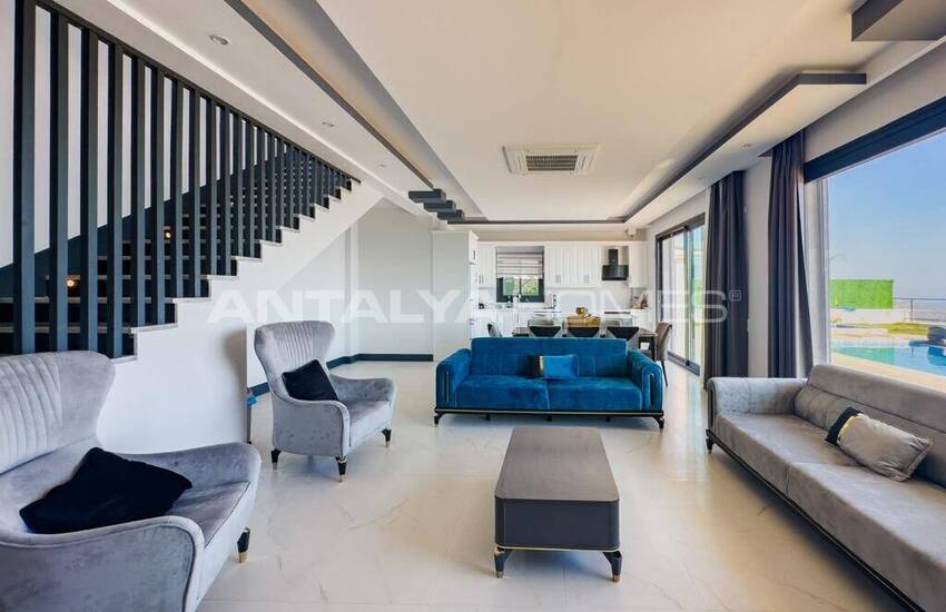 Maisons Avec Vue Sur Mer Et 4 Chambres À Antalya Kalkan 12