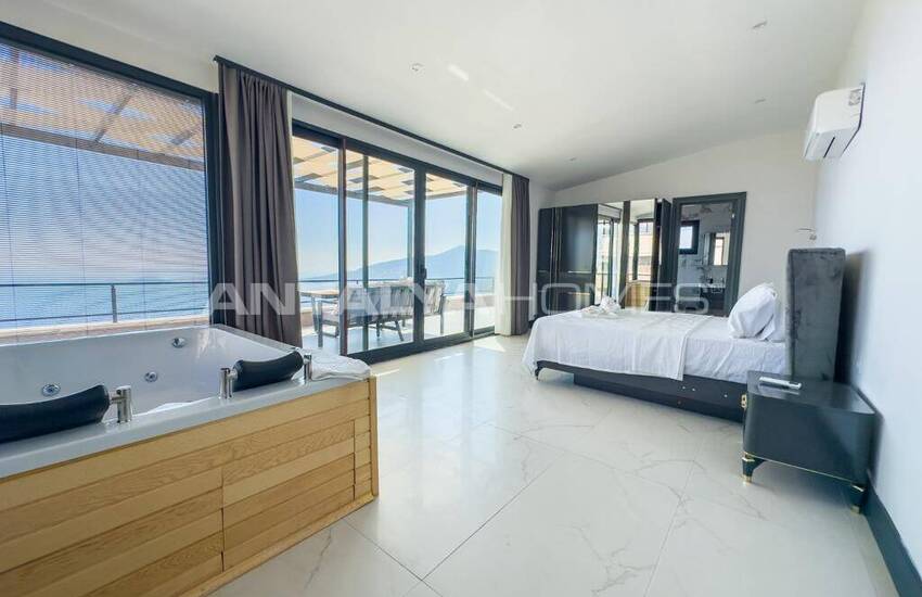 Maisons Avec Vue Sur Mer Et 4 Chambres À Antalya Kalkan 14