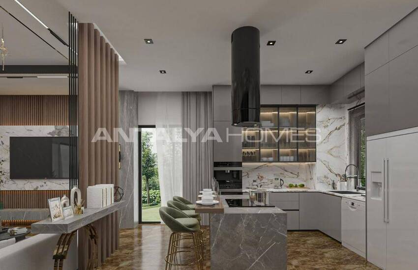 منزل شبه منفصل بتصميم واسع في أنطاليا دوشمالتي 15