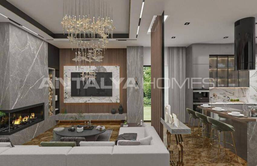 منزل شبه منفصل بتصميم واسع في أنطاليا دوشمالتي 13