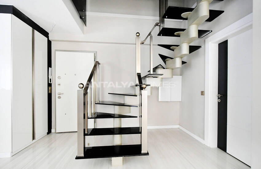 عقارات مطلة على البحر بالقرب من المرافق في ألانيا 37