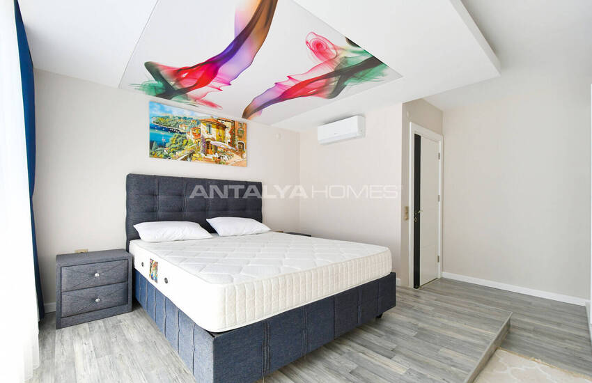 عقارات مطلة على البحر بالقرب من المرافق في ألانيا 44