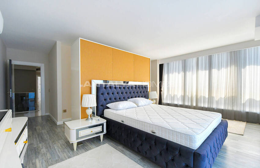 عقارات مطلة على البحر بالقرب من المرافق في ألانيا 42