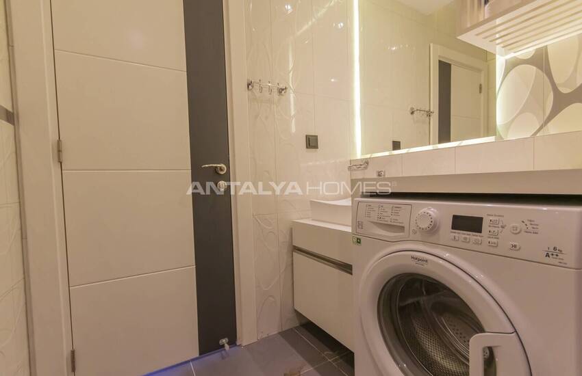 عقارات مطلة على البحر بالقرب من المرافق في ألانيا 50