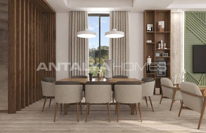 Antalya Döşemealtı'nda 4 Yatak Odalı ve Lüks Tasarımlı Villalar 14