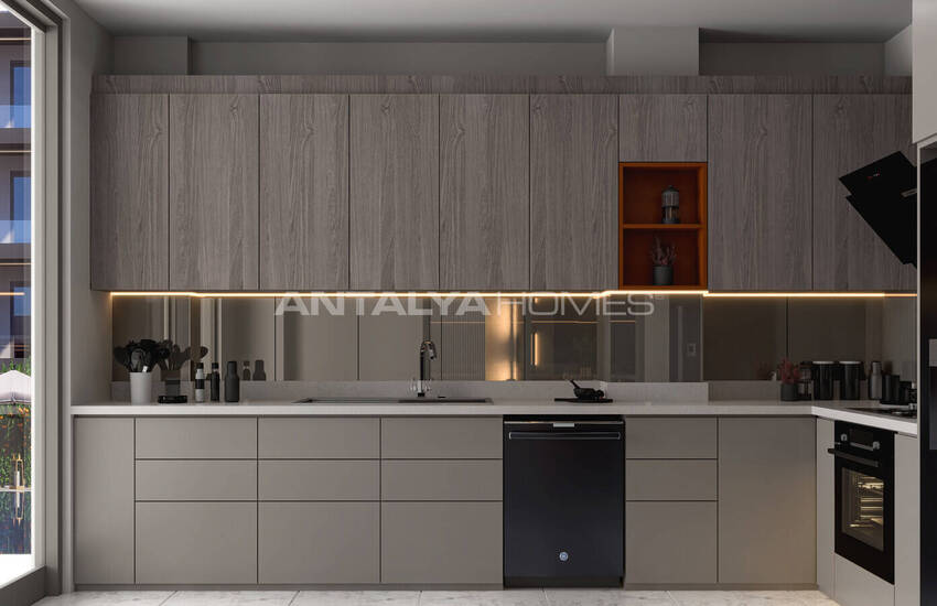 منازل شبه منفصلة مع 4 غرف نوم في أنطاليا الطنطاش 12