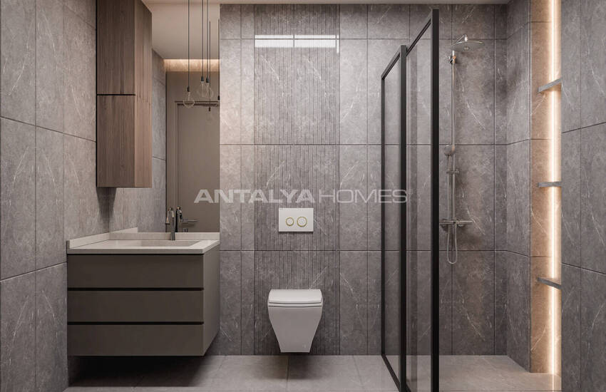 منازل شبه منفصلة مع 4 غرف نوم في أنطاليا الطنطاش 14