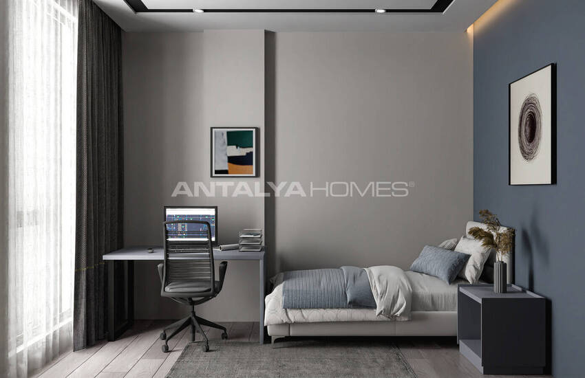 Antalya Altıntaş'ta 4 Yatak Odalı Yarı Müstakil Evler 8