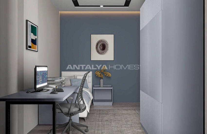 Antalya Altıntaş'ta 4 Yatak Odalı Yarı Müstakil Evler 9