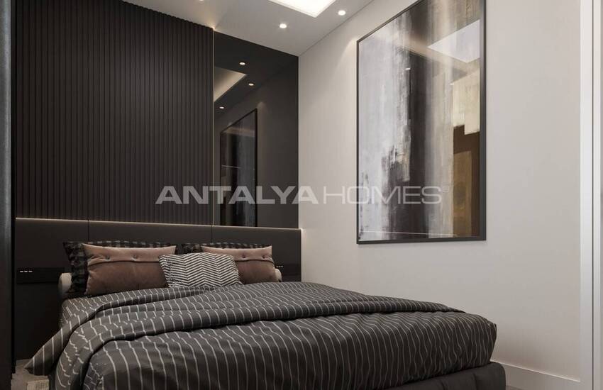 Apartments in Complex Intertwined with Nature in Alanya Oba 22