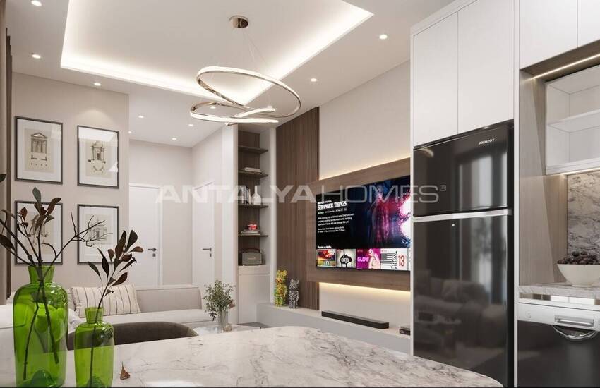 Apartments in Complex Intertwined with Nature in Alanya Oba 20