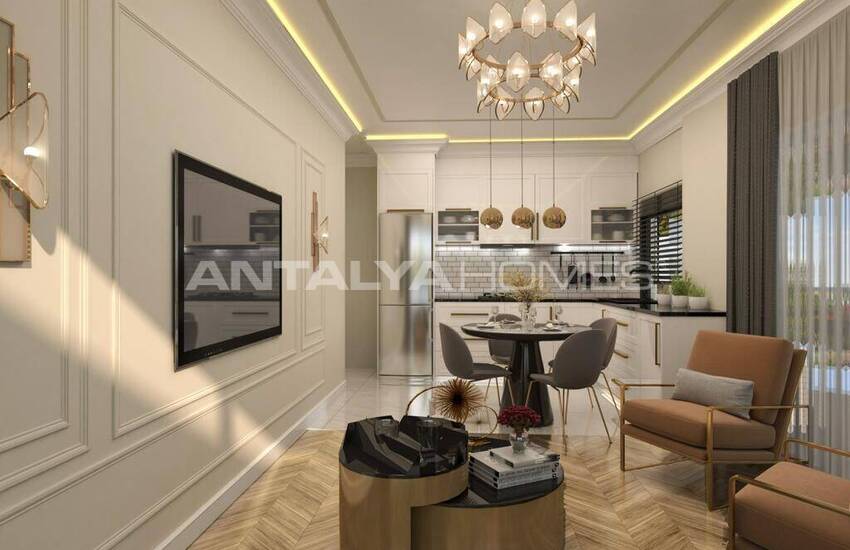 شقق في مجمع مع وسائل الراحة الغنية بالقرب من الشاطئ في مركز ألانيا 20
