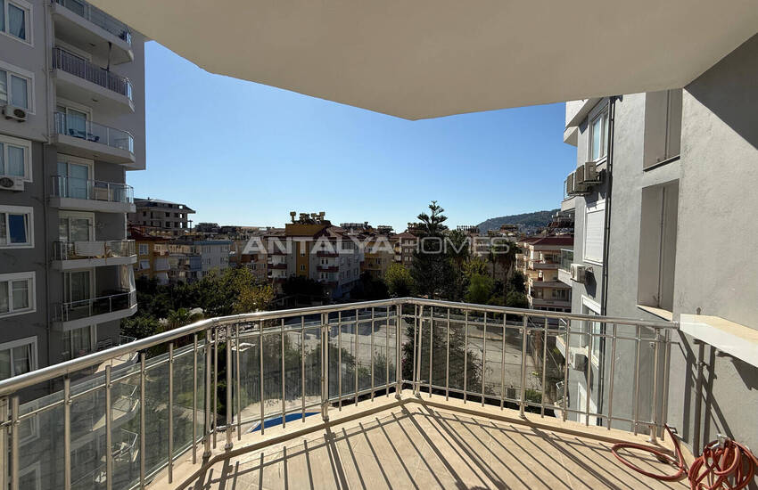 آپارتمان سرمایه گذاری شیک نزدیک به ساحل در آلانیا 23