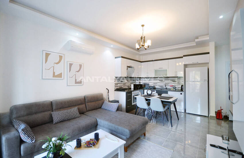 Furnished Apartment Within Walking Distance of Sea in Alanya