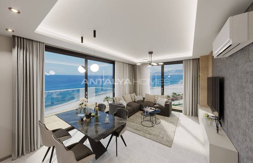 Seafront Apartments with Stylish and Useful Design in Alanya Kestel 13