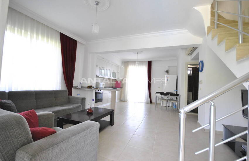 Дуплекс с видом на горы с мебелью в Кемере 11